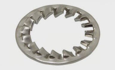 Шайба DIN 6798 J, оц М12 стопорная с внутренними зубьями (800 шт уп) -  магазин крепежа «ТАТМЕТИЗ»