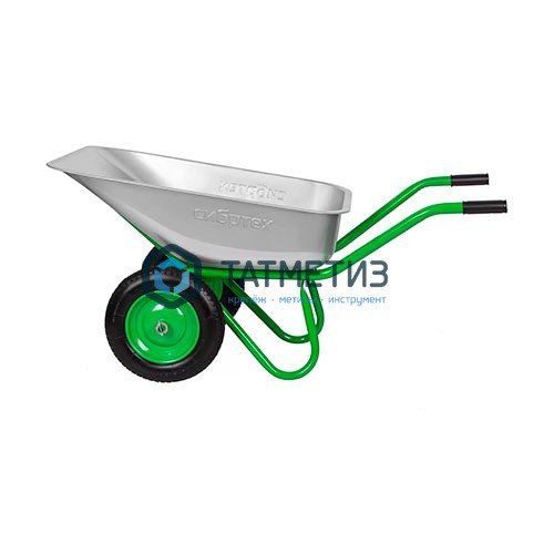 Тачка строительная двухколесная, 230 кг, объем 90л // Сибртех |  «ТАТМЕТИЗ» Тачка строительная двухколесная, 230 кг, объем 90л // Сибртех -  магазин «ТАТМЕТИЗ»