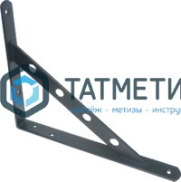 Кронштейн усиленный 300 х 225 мм, полимер. покр. |  «ТАТМЕТИЗ» Кронштейн усиленный 300 х 225 мм, полимер. покр. -  магазин крепежа «ТАТМЕТИЗ»