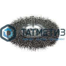 Щетка для дрели дисковая 100 мм, гофрированная № 155 ПрофОснастка Мастер |  «ТАТМЕТИЗ» Щетка для дрели дисковая 100 мм, гофрированная № 155 ПрофОснастка Мастер -  магазин «ТАТМЕТИЗ»