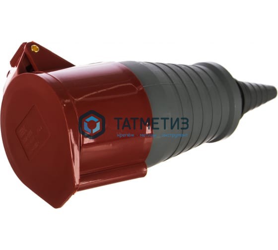 Розетка кабельная 380В, 32А 3Р+N+Е IP44 переносная Розетка кабельная 380В, 32А 3Р+N+Е IP44 переносная