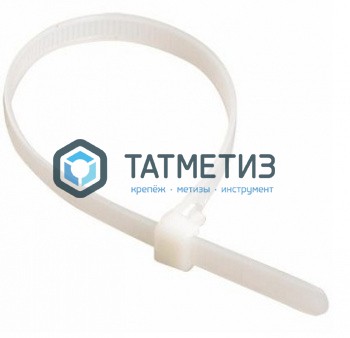 Хомут-стяжка нейлон  200 х 6,0  (100 шт/уп)  РД Хомут-стяжка нейлон  200 х 6,0  (100 шт/уп)  РД