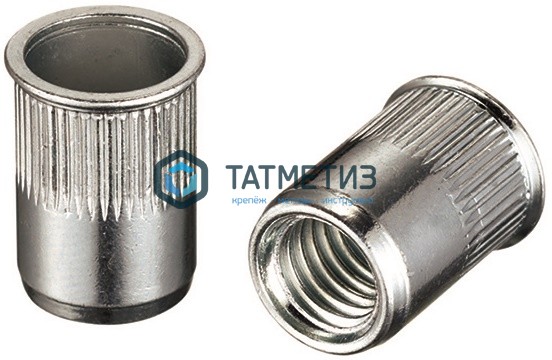 Заклепка резьбовая плоский уменьшенный фланец М 4  ( 500 шт/уп)  КL |  «ТАТМЕТИЗ» Заклепка резьбовая плоский уменьшенный фланец М 4  ( 500 шт/уп)  КL -  магазин крепежа «ТАТМЕТИЗ»