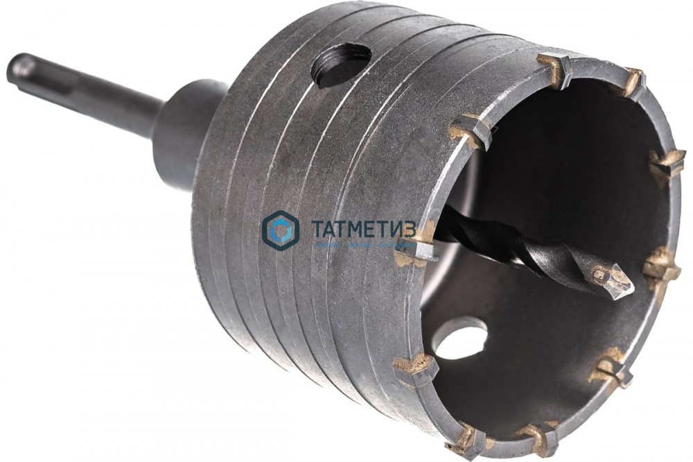 Коронка буровая по бетону  75 мм, в сборе, SDS+ Hardcore -  магазин «ТАТМЕТИЗ»