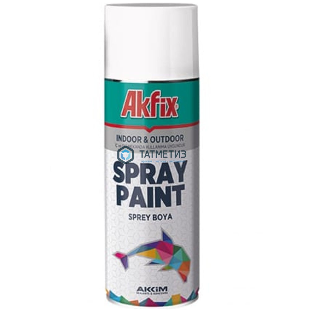 Краска аэроз. ХРОМ 400Ml Gw.380Gr (6) Akfix Краска аэроз. ХРОМ 400Ml Gw.380Gr (6) Akfix