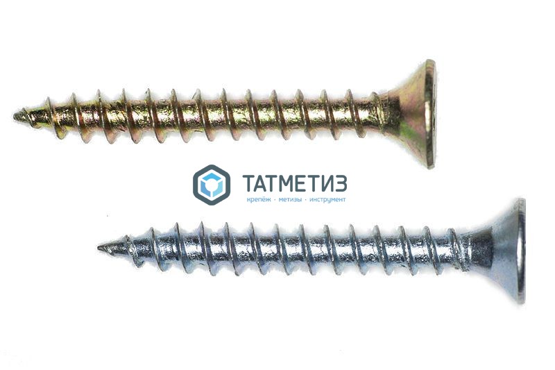 Шурупы унив. 3,0x20 (25 000 шт/уп) КК Белый цинк -  магазин крепежа «ТАТМЕТИЗ»