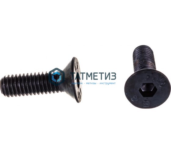 Винт DIN 7991/ISO 10642  М16 х 45 (10.9) с потай головкой и внутр.шестигранником -  магазин крепежа «ТАТМЕТИЗ»