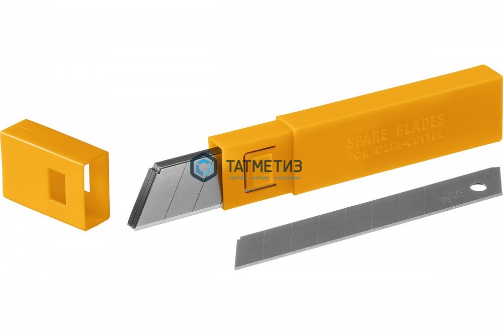 Лезвие OLFA 18 мм, сегментированное, 10шт, в боксе -  магазин крепежа  «ТАТМЕТИЗ»