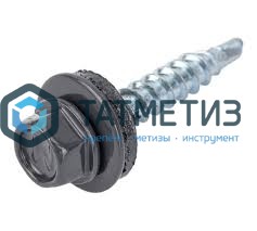 Саморез окраш.кров. 4,8х29 /7024/ (250 шт/уп) |  «ТАТМЕТИЗ» Саморез окраш.кров. 4,8х29 /7024/ (250 шт/уп) -  магазин «ТАТМЕТИЗ»