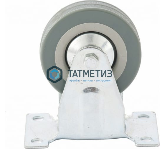 Колесо  неповоротное d-75мм, крепление  платформенное // СИБРТЕХ Колесо  неповоротное d-75мм, крепление  платформенное // СИБРТЕХ