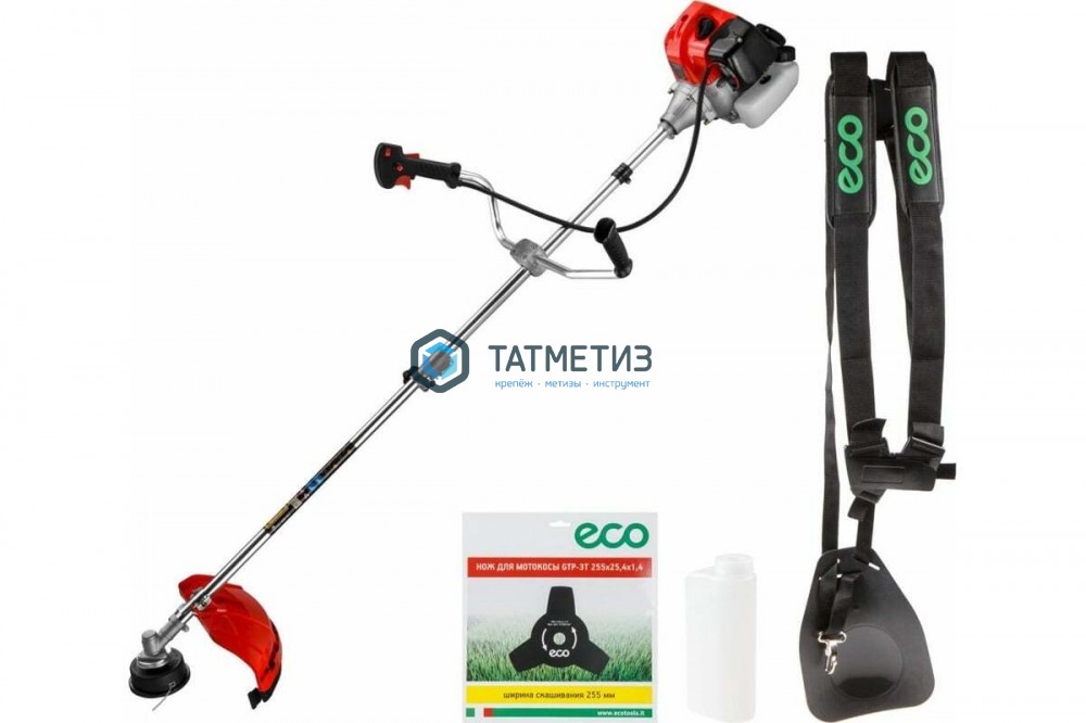Триммер (мотокоса) ECO GTP-215S Power 9000-10000об/мин, бензиновый, разборная штанга |  «ТАТМЕТИЗ» Триммер (мотокоса) ECO GTP-215S Power 9000-10000об/мин, бензиновый, разборная штанга -  магазин «ТАТМЕТИЗ»