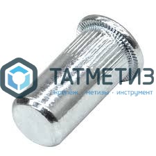 Заклепка резьбовая цилиндрический борт М 8 ЗАКРЫТАЯ  L=21,5 (1,0-3,5) мм  NX |  «ТАТМЕТИЗ» Заклепка резьбовая цилиндрический борт М 8 ЗАКРЫТАЯ  L=21,5 (1,0-3,5) мм  NX -  магазин «ТАТМЕТИЗ»