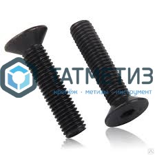 Винт DIN 7991/ISO 10642  М12 х 70 (10.9)  с потай головкой и внутр.шестигранником |  «ТАТМЕТИЗ» Винт DIN 7991/ISO 10642  М12 х 70 (10.9)  с потай головкой и внутр.шестигранником -  магазин «ТАТМЕТИЗ»