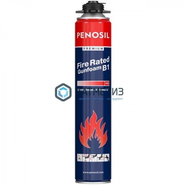 Пена монтажная огнестойкая PENOSIL  PREMIUM FOAM B1 750 мл (12 шт/уп) Пена монтажная огнестойкая PENOSIL  PREMIUM FOAM B1 750 мл (12 шт/уп)