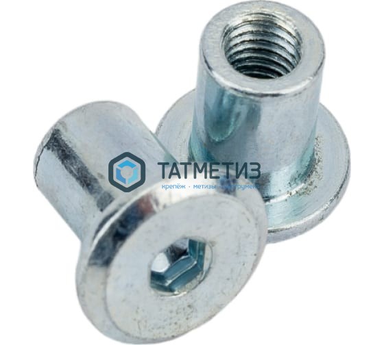 Гайка Эриксона М 8 с плоской головкой (2000 шт/уп) КК |  «ТАТМЕТИЗ» Гайка Эриксона М 8 с плоской головкой (2000 шт/уп) КК -  магазин «ТАТМЕТИЗ»