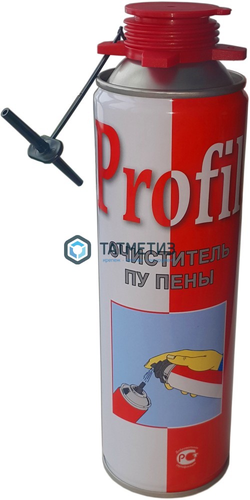 Очиститель монтажной пены PROFIL 400 мл -  магазин «ТАТМЕТИЗ»