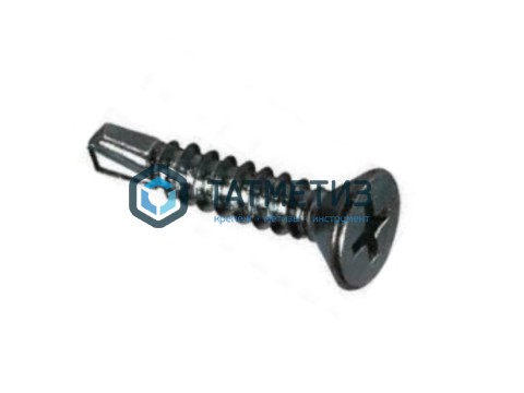 Саморезы потай оксид по металлу со сверлом 3,5х45 (5 000 шт/уп) КК |  «ТАТМЕТИЗ» Саморезы потай оксид по металлу со сверлом 3,5х45 (5 000 шт/уп) КК -  магазин крепежа «ТАТМЕТИЗ»