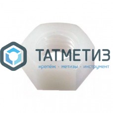 Гайка M  6 DIN 555 шестигранная, полиамид  PU=S  (1000 шт) Гайка M  6 DIN 555 шестигранная, полиамид  PU=S  (1000 шт)