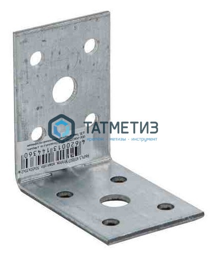Крепежный усиленный уголок KUU  50x50x35 Крепежный усиленный уголок KUU  50x50x35