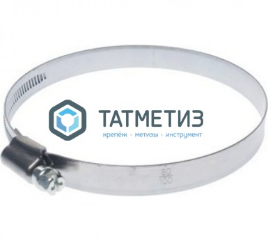 Хомут винтовой Ф25-40/9 нерж А2 |  «ТАТМЕТИЗ» Хомут винтовой Ф25-40/9 нерж А2 -  магазин крепежа «ТАТМЕТИЗ»
