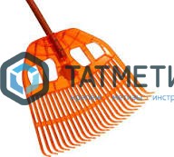 Грабли веерные, 24-зубые, поликарбонат, б/черенка, CARBOLUX ПК-Оригинал -  магазин крепежа «ТАТМЕТИЗ»