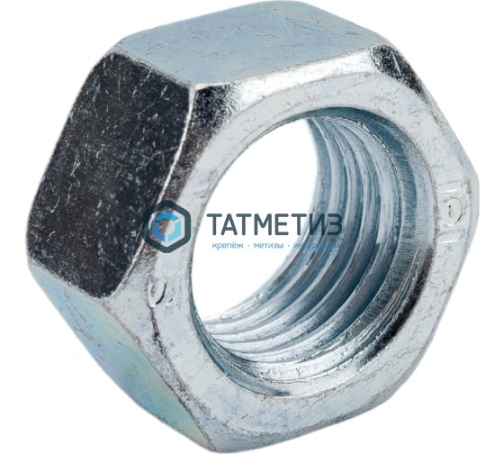 Гайка DIN 934 кп 10 М16  оцинкованная -  магазин «ТАТМЕТИЗ»
