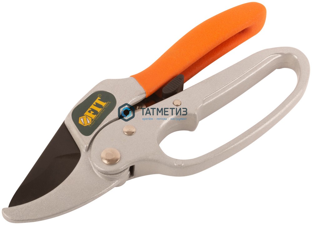 Секатор, 200 мм, "Профи" храп.механизм,алюм.корпус, FIT |  «ТАТМЕТИЗ» Секатор, 200 мм, "Профи" храп.механизм,алюм.корпус, FIT -  магазин «ТАТМЕТИЗ»