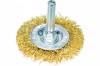 Щетка для дрели дисковая  50 мм, латунированная витая проволока// Matrix |  «ТАТМЕТИЗ» Щетка для дрели дисковая  50 мм, латунированная витая проволока// Matrix -  магазин «ТАТМЕТИЗ»