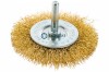 Щетка для дрели дисковая  75 мм, латунированная витая проволока// Matrix |  «ТАТМЕТИЗ» Щетка для дрели дисковая  75 мм, латунированная витая проволока// Matrix -  магазин «ТАТМЕТИЗ»