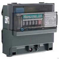Эл. счетчик "Меркурий" 201,5 1ф 5-60А 1 кл. точн, 1 тариф, импю вых. мех. Инкотекс 32419 -  магазин крепежа «ТАТМЕТИЗ»
