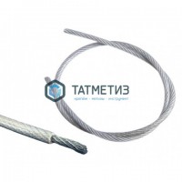 Трос с ПВХ стальной оц.10-8 (100 м/бух) SR / F | «ТАТМЕТИЗ» Трос с ПВХ стальной оц.10-8 (100 м/бух) SR / F - магазин крепежа «ТАТМЕТИЗ»