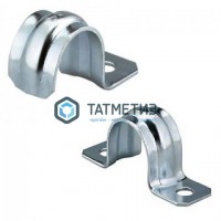 Скоба однолапковая, цинк 21-22 мм (100 шт) -  магазин крепежа «ТАТМЕТИЗ»