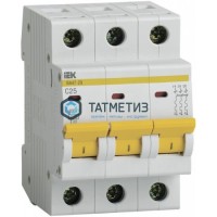 Выключатель авт. мод. 3п C 40А ВА 47-29 4.5кА MVA20-3-040-C ИЭК -  магазин крепежа «ТАТМЕТИЗ»