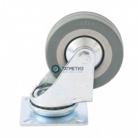 Колесо поворотное d  75мм, крепление  платформенное// Сибртех |  «ТАТМЕТИЗ» Колесо поворотное d  75мм, крепление  платформенное// Сибртех -  магазин крепежа «ТАТМЕТИЗ»