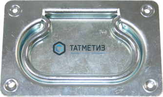Ручка откидная 140*90 (скрытая) цинк |  «ТАТМЕТИЗ» Ручка откидная 140*90 (скрытая) цинк -  магазин крепежа «ТАТМЕТИЗ»
