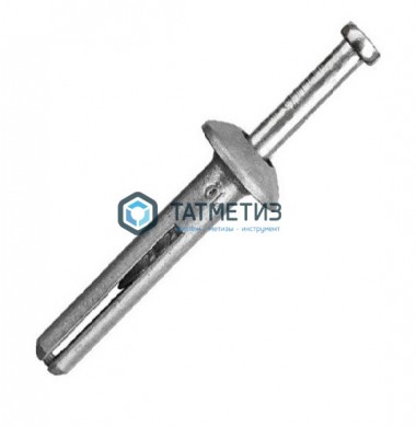 Дюбель-гвоздь метал HD 6х40  (100 шт/уп)  ТК |  «ТАТМЕТИЗ» Дюбель-гвоздь метал HD 6х40  (100 шт/уп)  ТК -  магазин крепежа «ТАТМЕТИЗ»