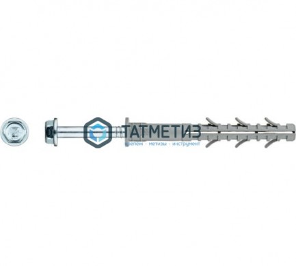 Дюбель фасадный TSX-500 10х100 (700/50шт) |  «ТАТМЕТИЗ» Дюбель фасадный TSX-500 10х100 (700/50шт) -  магазин крепежа «ТАТМЕТИЗ»