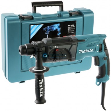 Перфоратор Makita HR 2470, SDS+, 3 реж, 2,7 Дж, 0-4500 об/мин, 2,6 кг, защита уг.щеток от пыли |  «ТАТМЕТИЗ» Перфоратор Makita HR 2470, SDS+, 3 реж, 2,7 Дж, 0-4500 об/мин, 2,6 кг, защита уг.щеток от пыли -  магазин крепежа «ТАТМЕТИЗ»