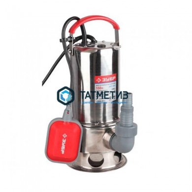 Насос погружной для грязной воды, корпус из нержавеющей стали, ЗУБР |  «ТАТМЕТИЗ» Насос погружной для грязной воды, корпус из нержавеющей стали, ЗУБР -  магазин крепежа «ТАТМЕТИЗ»