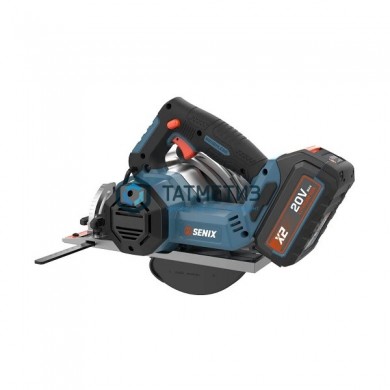 Пила дисковая 140 мм, 20В, бесщет, гл.пр. 51 мм 1 акк 4Ач, ЗУ, кейс SENIX X2 |  «ТАТМЕТИЗ» Пила дисковая 140 мм, 20В, бесщет, гл.пр. 51 мм 1 акк 4Ач, ЗУ, кейс SENIX X2 -  магазин крепежа «ТАТМЕТИЗ»