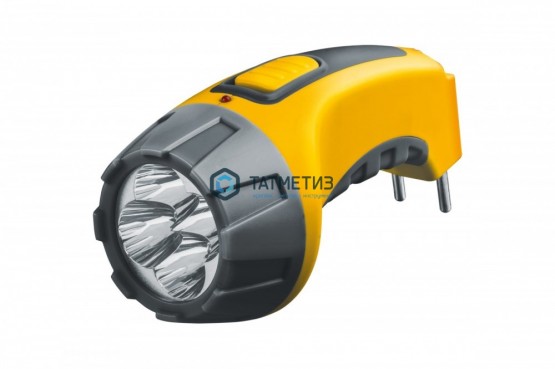 Фонарь светодиодный NPT-CP03-ACCU 4LED аккумуляторный с вилкой для зарядки пластик |  «ТАТМЕТИЗ» Фонарь светодиодный NPT-CP03-ACCU 4LED аккумуляторный с вилкой для зарядки пластик -  магазин крепежа «ТАТМЕТИЗ»