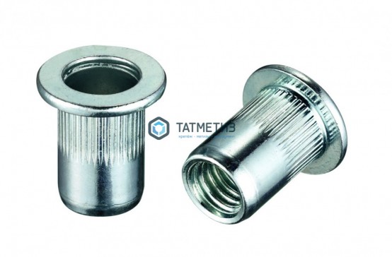 Заклепка резьбовая цилиндрический борт М 8  (250 шт/уп)  RC |  «ТАТМЕТИЗ» Заклепка резьбовая цилиндрический борт М 8  (250 шт/уп)  RC -  магазин крепежа «ТАТМЕТИЗ»