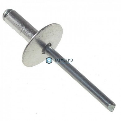 Заклепка 5,0 х 12 / 11 вытяжная нерж УВЕЛИЧ бортик А2/А2 DIN 7337 |  «ТАТМЕТИЗ» Заклепка 5,0 х 12 / 11 вытяжная нерж УВЕЛИЧ бортик А2/А2 DIN 7337 -  магазин крепежа «ТАТМЕТИЗ»