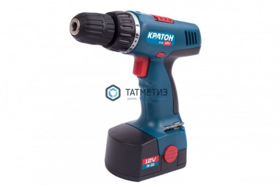 Дрель-шуруповерт аккумуляторная Кратон CDH-12-K |  «ТАТМЕТИЗ» Дрель-шуруповерт аккумуляторная Кратон CDH-12-K -  магазин крепежа «ТАТМЕТИЗ»