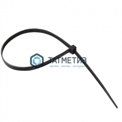 Хомут-стяжка нейлон  350 х 4,0  (100 шт/уп) черн ТК |  «ТАТМЕТИЗ» Хомут-стяжка нейлон  350 х 4,0  (100 шт/уп) черн ТК -  магазин крепежа «ТАТМЕТИЗ»