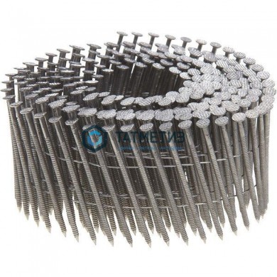 Гвозди с кольцевой накаткой на кассетах  3,1 х 90  (200 шт/кас, 3600 шт/кор)  RI  (ершеные) -  магазин крепежа «ТАТМЕТИЗ»