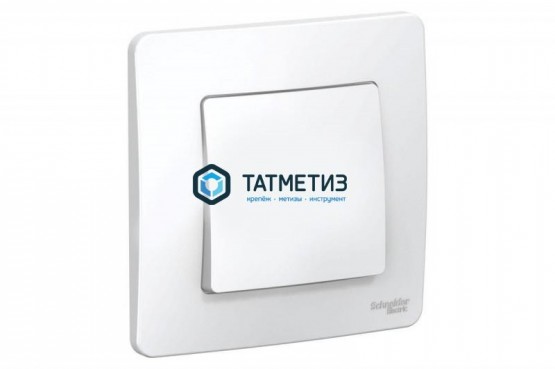 Выключатель 1-кл. СП КВАРТА 10А белый |  «ТАТМЕТИЗ» Выключатель 1-кл. СП КВАРТА 10А белый -  магазин крепежа «ТАТМЕТИЗ»