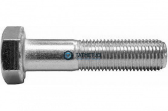Болт М16 х110 DIN 931 А4 нержавейка (25 шт/уп) неполная резьба |  «ТАТМЕТИЗ» Болт М16 х110 DIN 931 А4 нержавейка (25 шт/уп) неполная резьба -  магазин крепежа «ТАТМЕТИЗ»