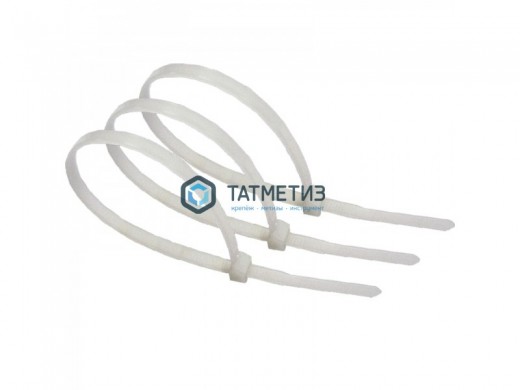 Хомут-стяжка нейлон  250 х 4,0  (100 шт/уп)  ТК |  «ТАТМЕТИЗ» Хомут-стяжка нейлон  250 х 4,0  (100 шт/уп)  ТК -  магазин крепежа «ТАТМЕТИЗ»
