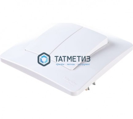 Выключатель 2-кл. СП BLANCA, 10A, 250B, белый Schneider Electric |  «ТАТМЕТИЗ» Выключатель 2-кл. СП BLANCA, 10A, 250B, белый Schneider Electric -  магазин крепежа «ТАТМЕТИЗ»